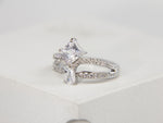 Load image into Gallery viewer, • Princess Diamond Ring | Coronation Diamond Ring | Pear Diamond Ring •
