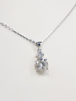 Load image into Gallery viewer, • 1ct Solitaire Moissanite Diamond Pendant Necklace •
