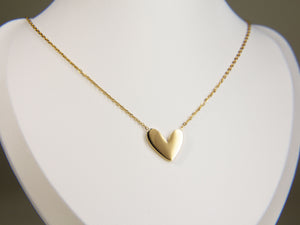 • White Shell Heart Pendant Necklace | Mother Of Pearl Heart Jewelry | White Fritillaria Necklace •