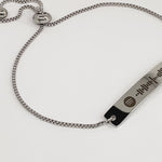 Load and play video in Gallery viewer, • Personalized Soundwave Engraved Bracelet •
