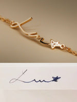 Load image into Gallery viewer, • Custom Actual Handwriting Bracelet •
