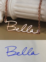 Load image into Gallery viewer, • Custom Actual Handwriting Necklace •
