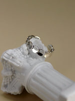 Load image into Gallery viewer, • Silver Scale Open Ring •
