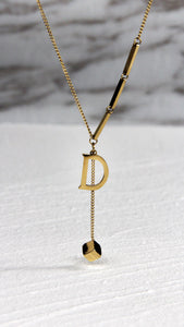 • Initial D Letter Necklace •