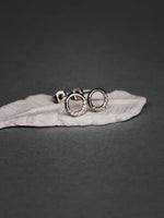 Load image into Gallery viewer, • Sterling Silver Open Circle Earrings •
